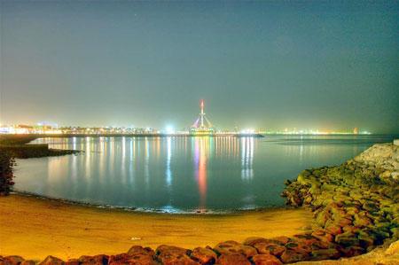 صوره لشواطئ الكويت