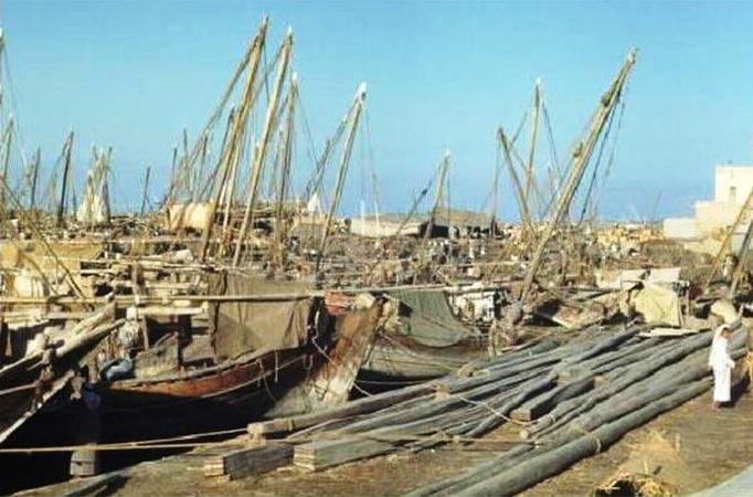 السفن في الجمرك  ٢-١-١٩٤٨