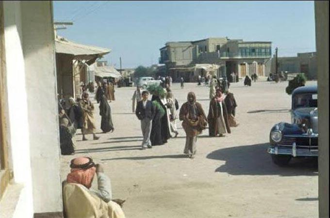 الجهة الغربية من ساحة الصفاة ٣-١-١٩٤٨ Safat Square 1948