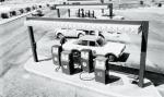 صوره قديمة لمحطة وقود Old Petrol Station in Kuwait