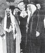 الشيخ عبدالله السالم الصباح في زيارة البابا بولس السادس في روما