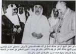 راعي الحفل الشيخ عبدالله السالم أثناء تفقده للمستشفى الأمريكي