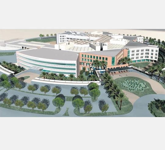 تصميم مستشفى الأحمدي شركة نفط الكويت KOC Ahmadi Hospital Project