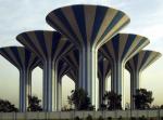 The Kuwait Water Towers in Kuwait City.