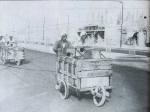 Transfer water from pond to house 1950s