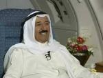 مقابلة مع سمو الامير الشيخ صباح الاحمد في الطائرة ٦